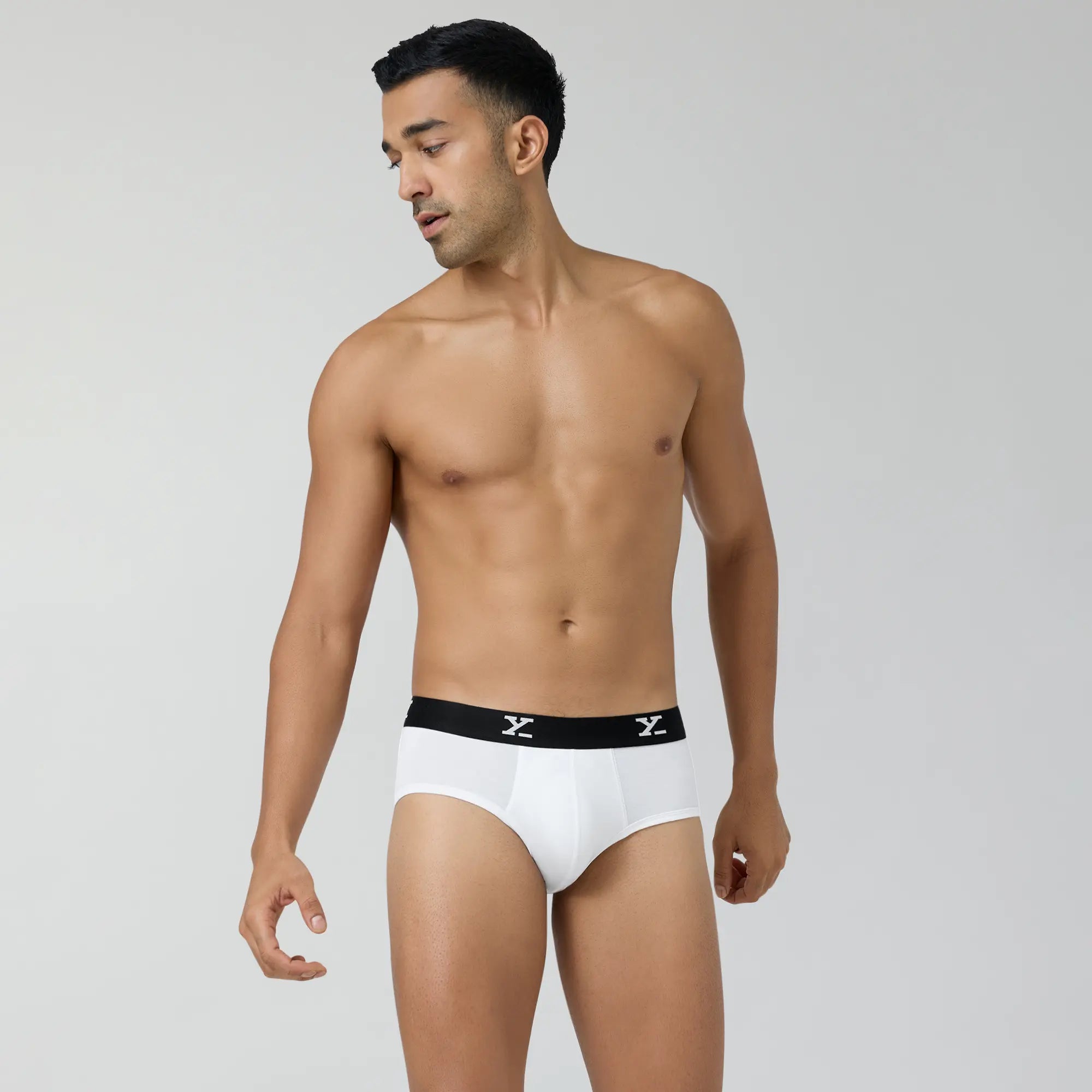 Ace Modal Briefs Polar White