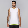 Activo Combed Cotton Gym Vests For Men Pack of 2 (White, Black) - XYXX Mens Apparels