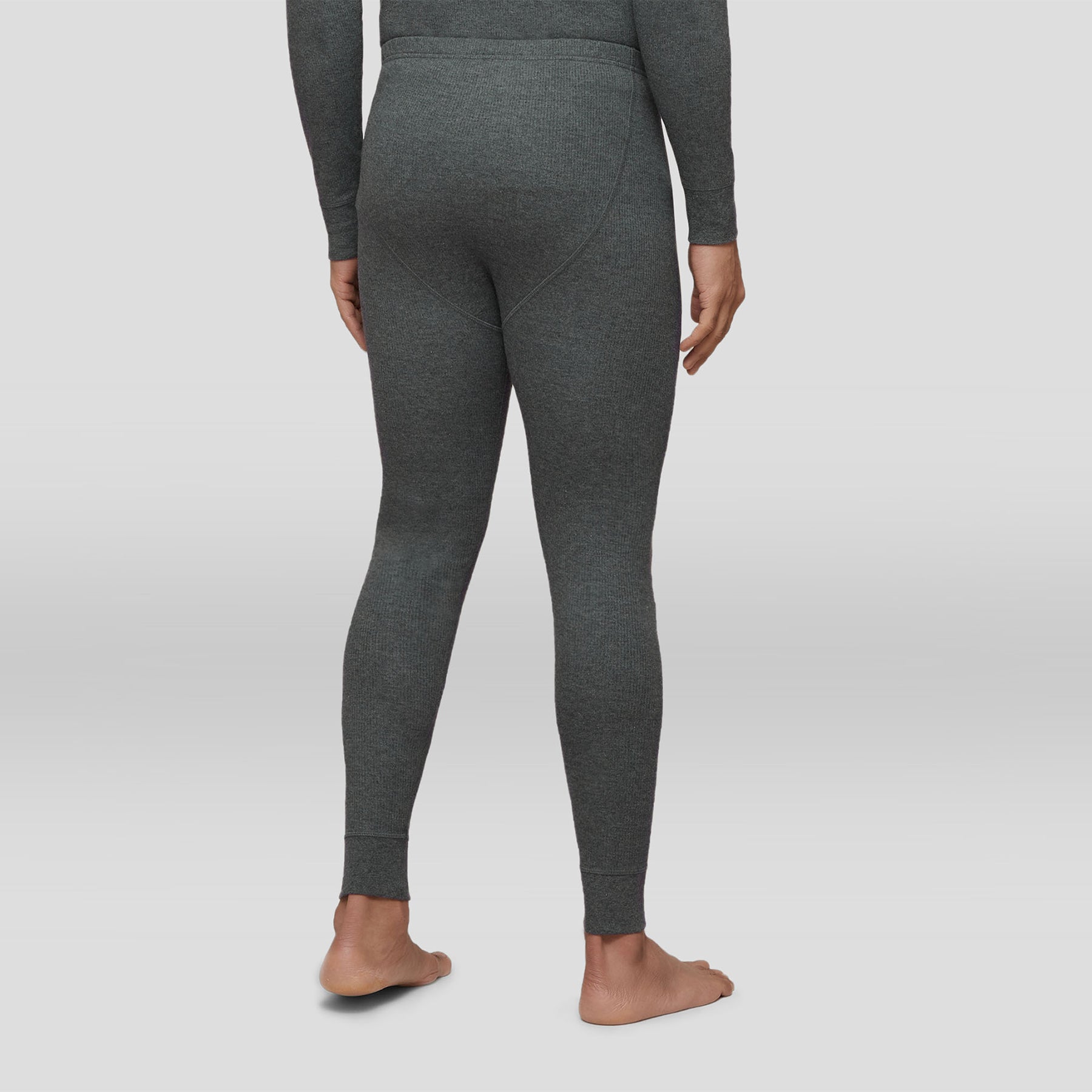 Cotton Rich Thermal Long Johns For Men Graphite Grey - XYXX Crew