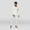 Cotton Rich Thermal Long Johns For Men Ivory White - XYXX Crew