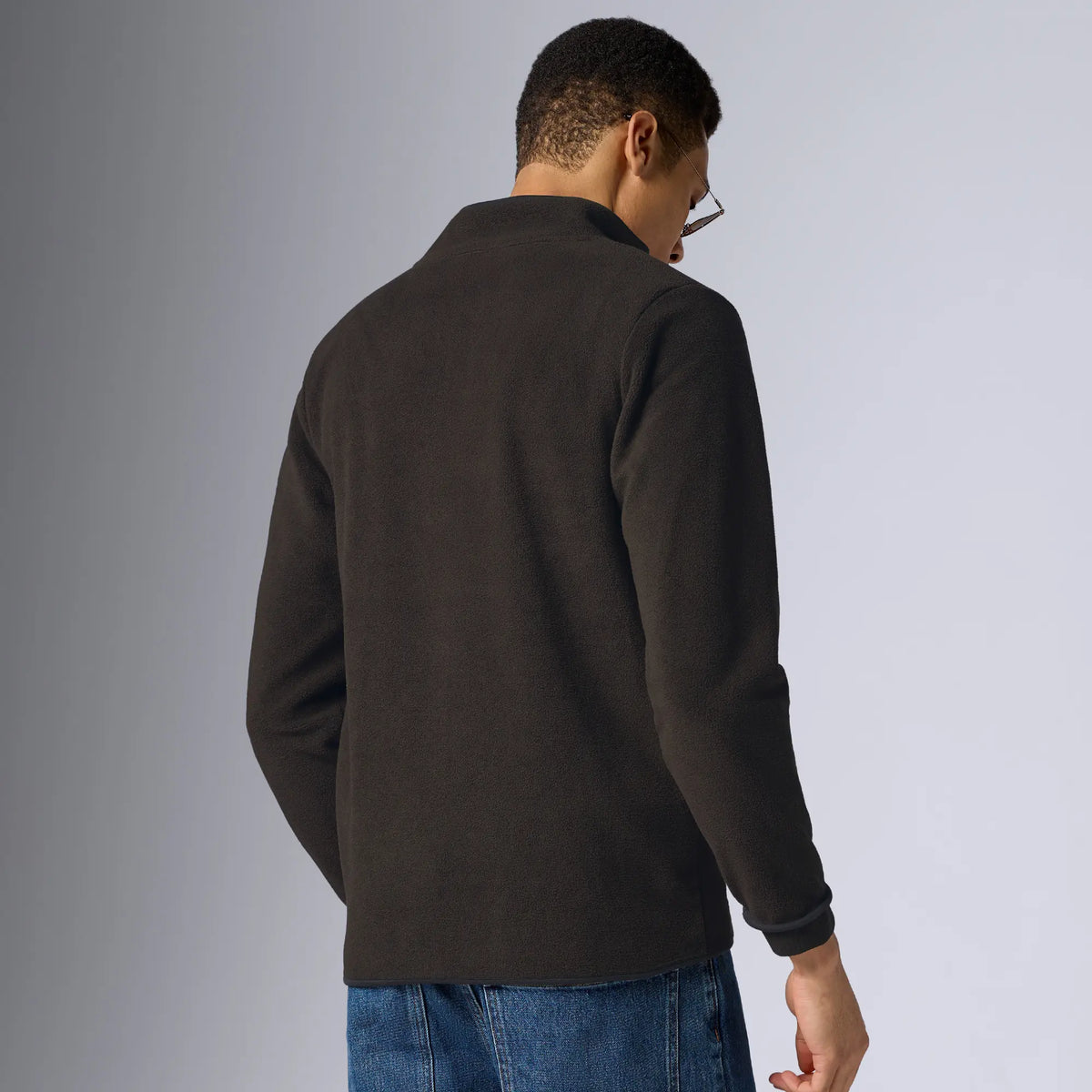 Mens Alterra Polar Fleece Jackets Malt Brown - XYXX Crew