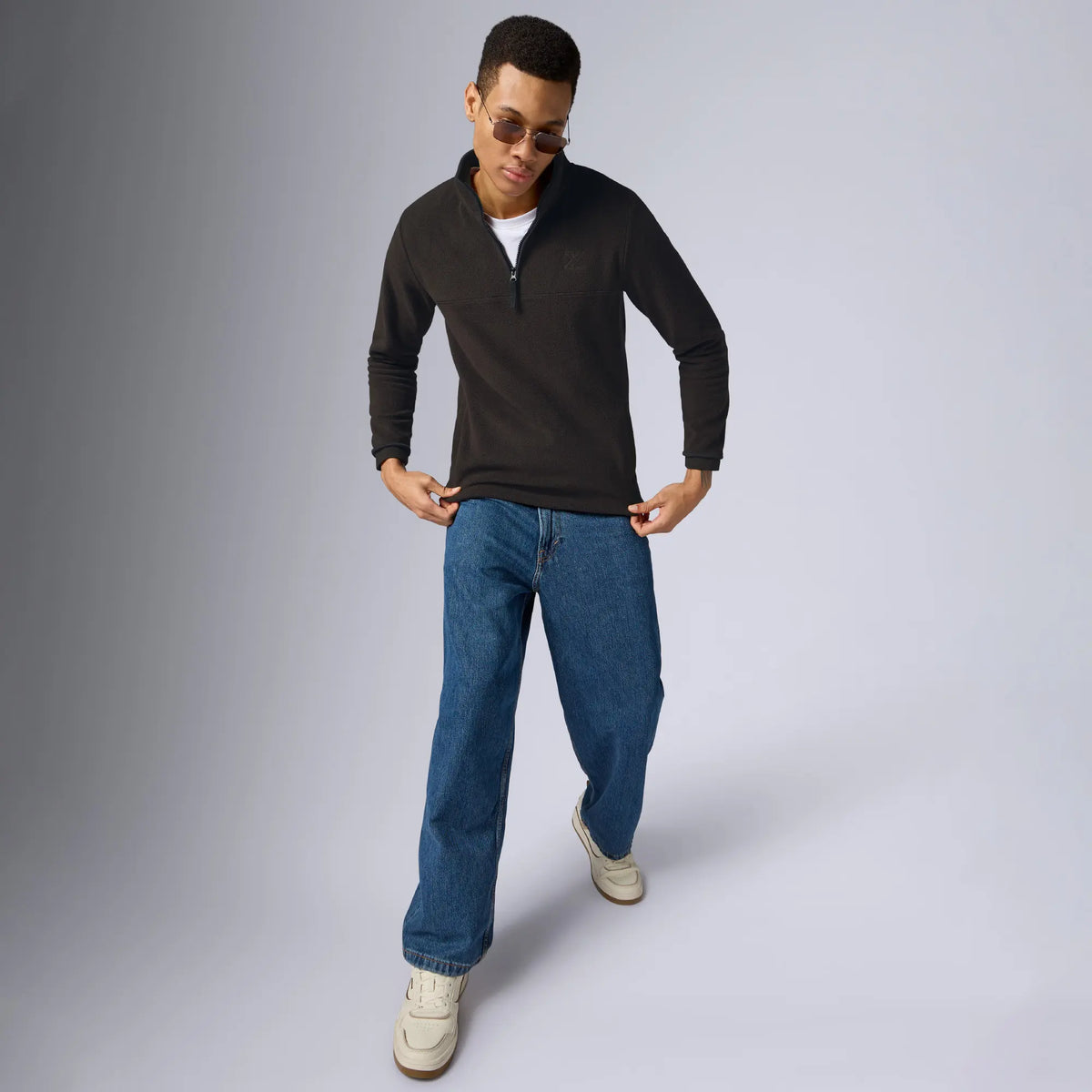 Mens Alterra Polar Fleece Jackets Malt Brown - XYXX Crew