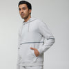 Ascent French Terry Cotton Blend Hoodie and Joggers Co-Ord Chrome White