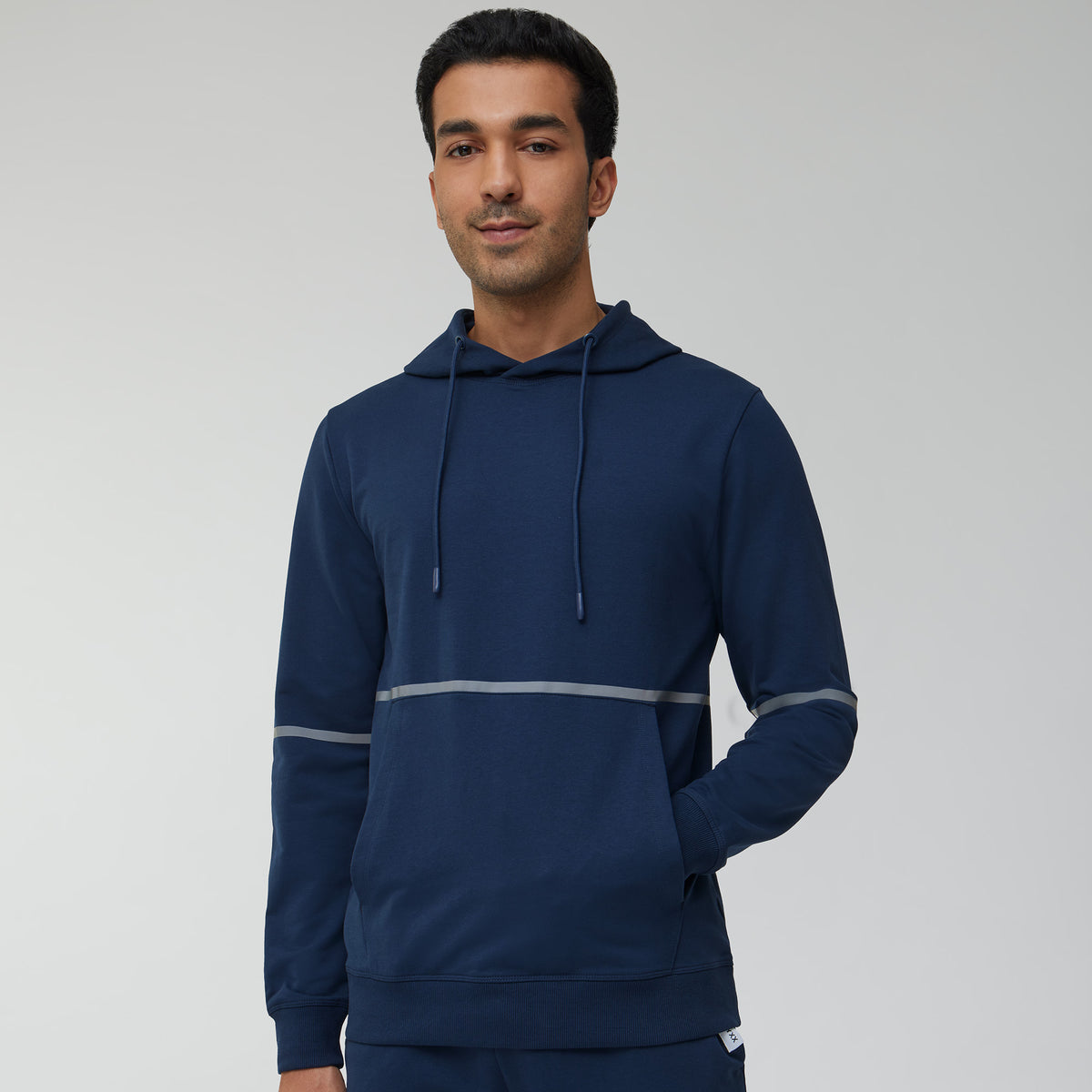 Ascent French Terry Cotton Blend Hoodie and Joggers Co-Ord Midnight Blue - XYXX Crew