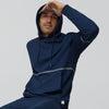 Ascent French Terry Cotton Blend Hoodies Midnight Blue