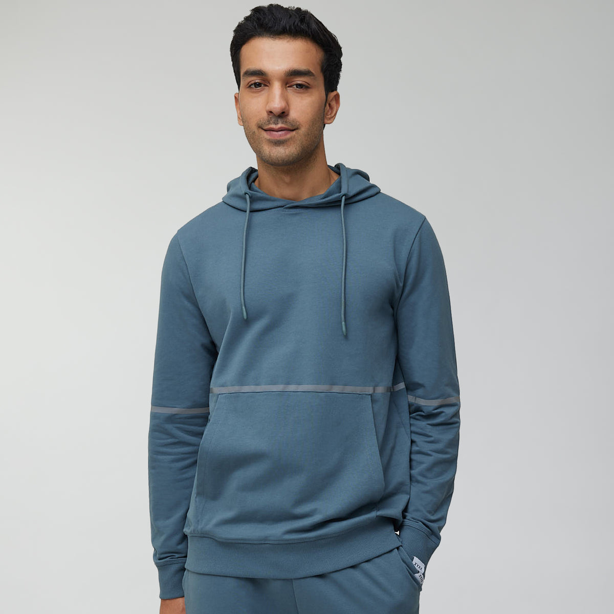 Ascent French Terry Cotton Blend Hoodie and Joggers Co-Ord Storm Grey - XYXX Crew