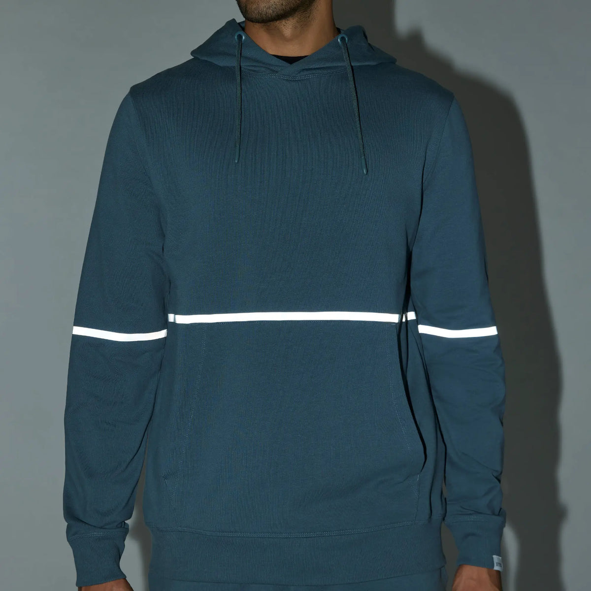 Ascent French Terry Cotton Blend Hoodies Storm Grey - XYXX Crew