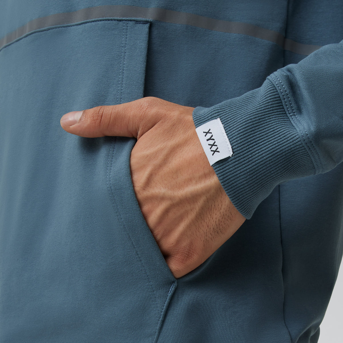 Ascent French Terry Cotton Blend Hoodie and Joggers Co-Ord Storm Grey - XYXX Crew
