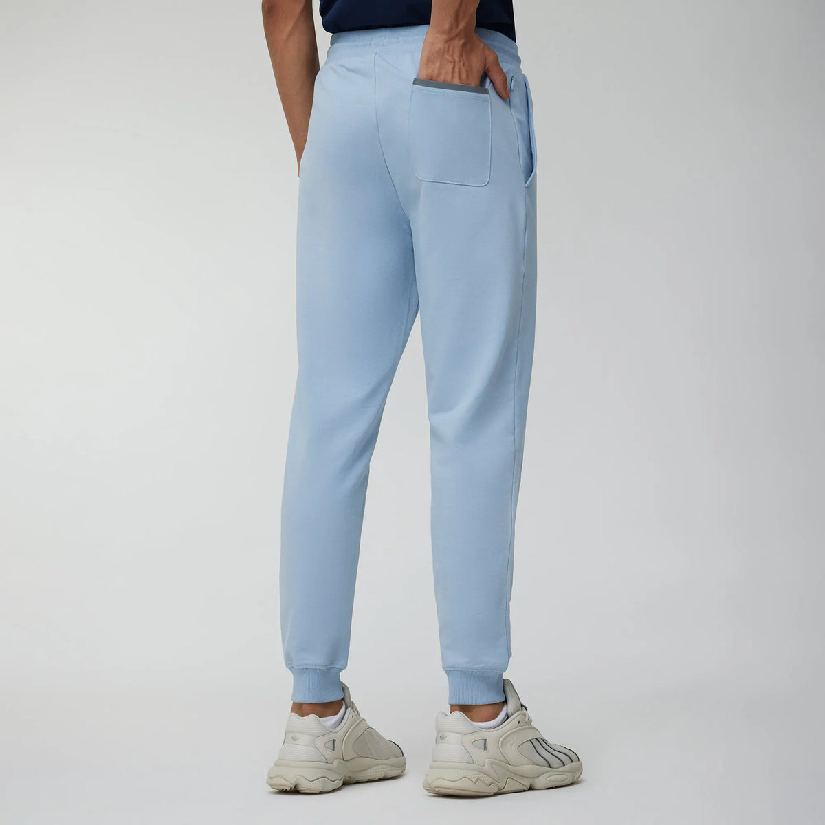 Ascent French Terry Cotton Blend Joggers Glacier Blue - XYXX Crew