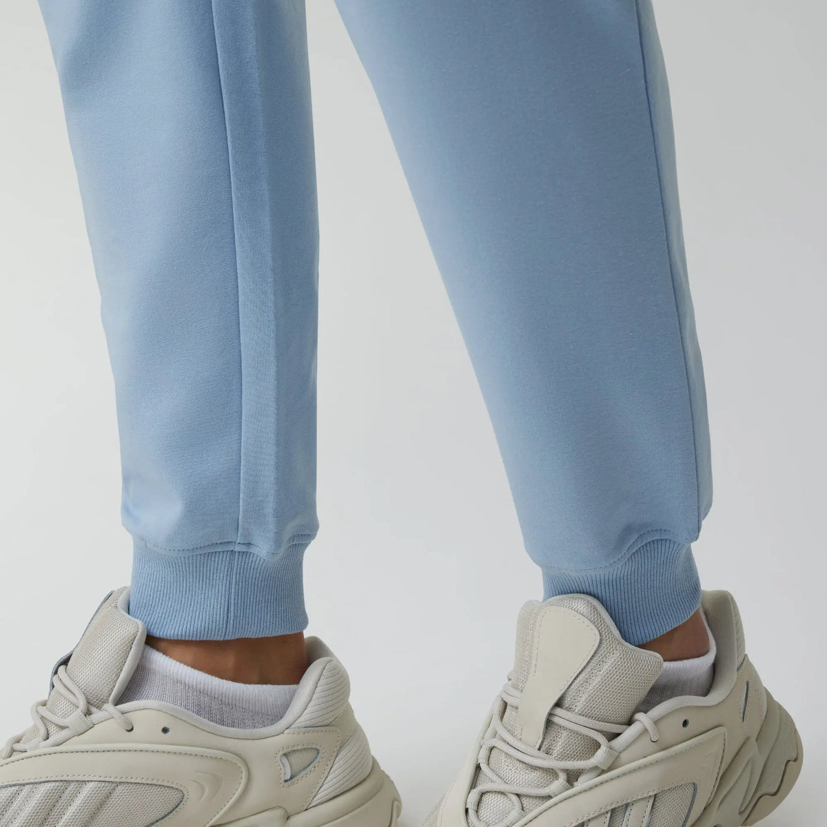 Ascent French Terry Cotton Blend Joggers Glacier Blue - XYXX Crew