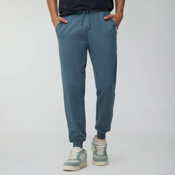 Ascent French Terry Cotton Blend Joggers Storm Grey - XYXX Crew