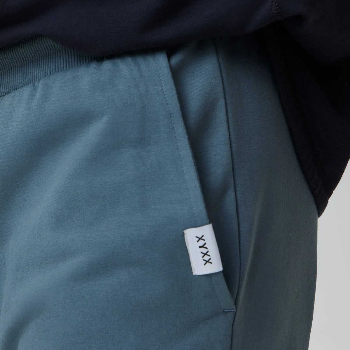 Ascent French Terry Cotton Blend Joggers Storm Grey - XYXX Crew