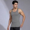 Nova Round Neck Racer Back Vest Ash Grey