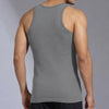 Nova Round Neck Racer Back Vest Ash Grey