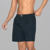 Astor Combed Cotton Boxer Shorts For Men Infinity Blue - XYXX Mens Apparels