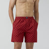 Astor Combed Cotton Boxer Shorts For Men Starry Maroon - XYXX Crew