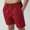 Astor Combed Cotton Boxer Shorts For Men Starry Maroon - XYXX Crew