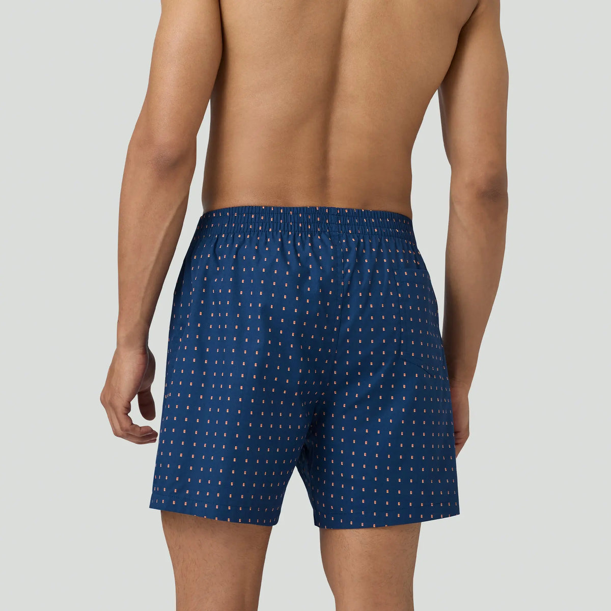 Astor Lounge Inner Boxers Blocks Blue - XYXX Crew