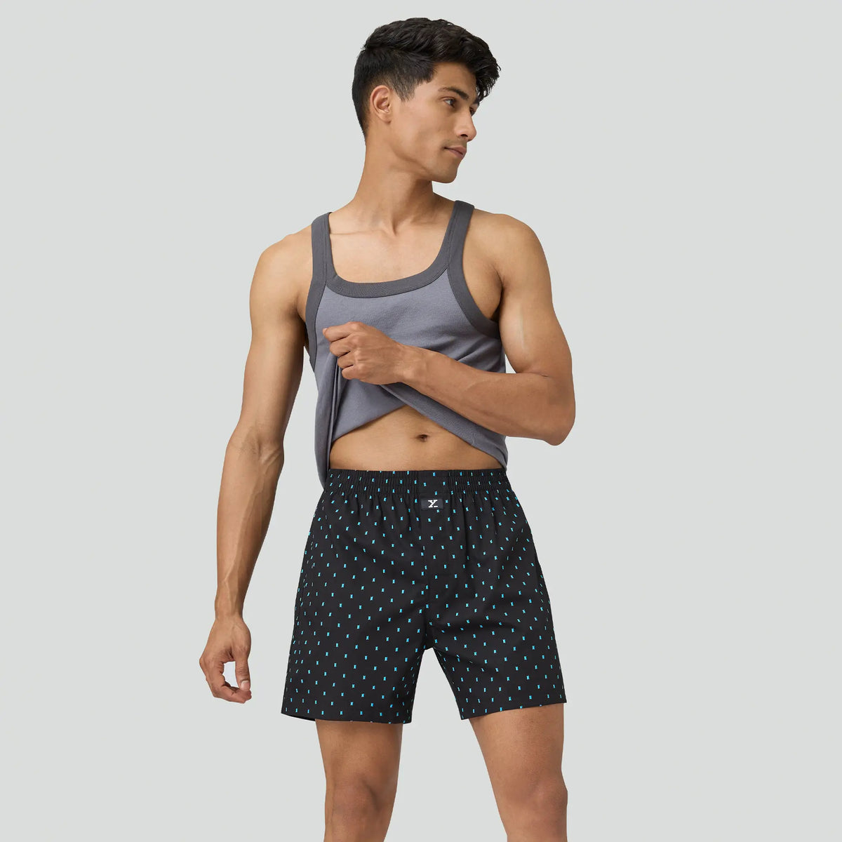 Astor Lounge Inner Boxers Boxy Black - XYXX Crew