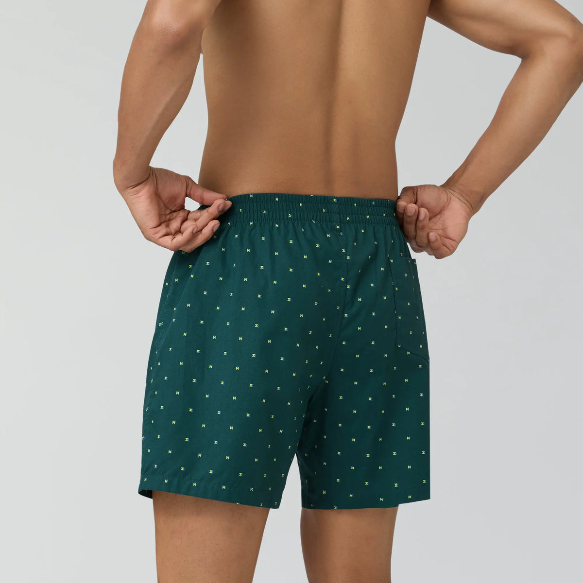 Astor Lounge Inner Boxers Chrono Green - XYXX Crew