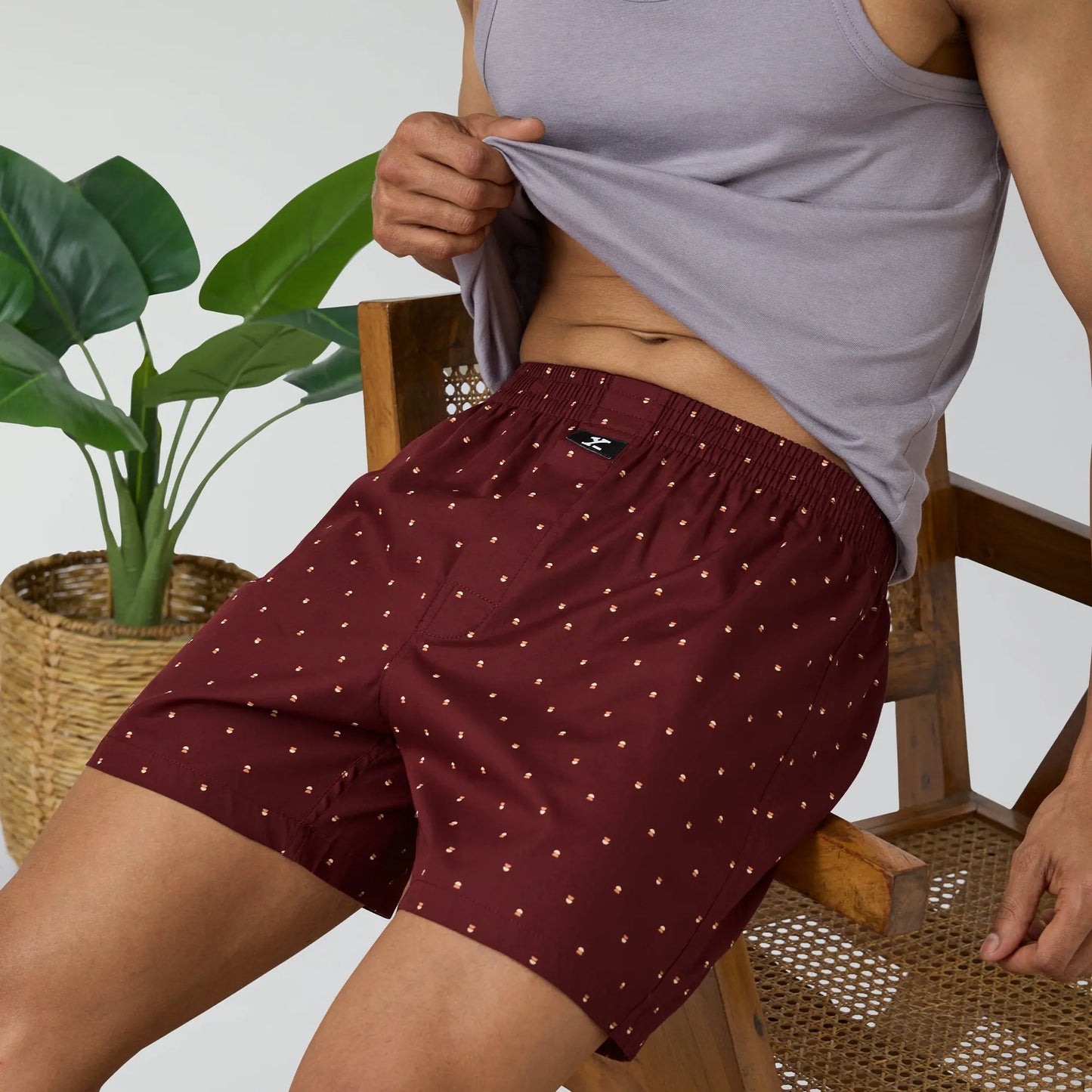 Astor Lounge Inner Boxers Orb Brown - XYXX Crew