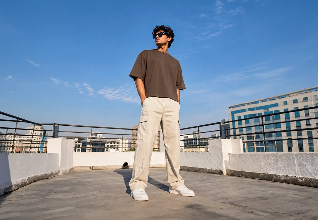 How To Style A Cropped Oversized T-shirt The Right Way?