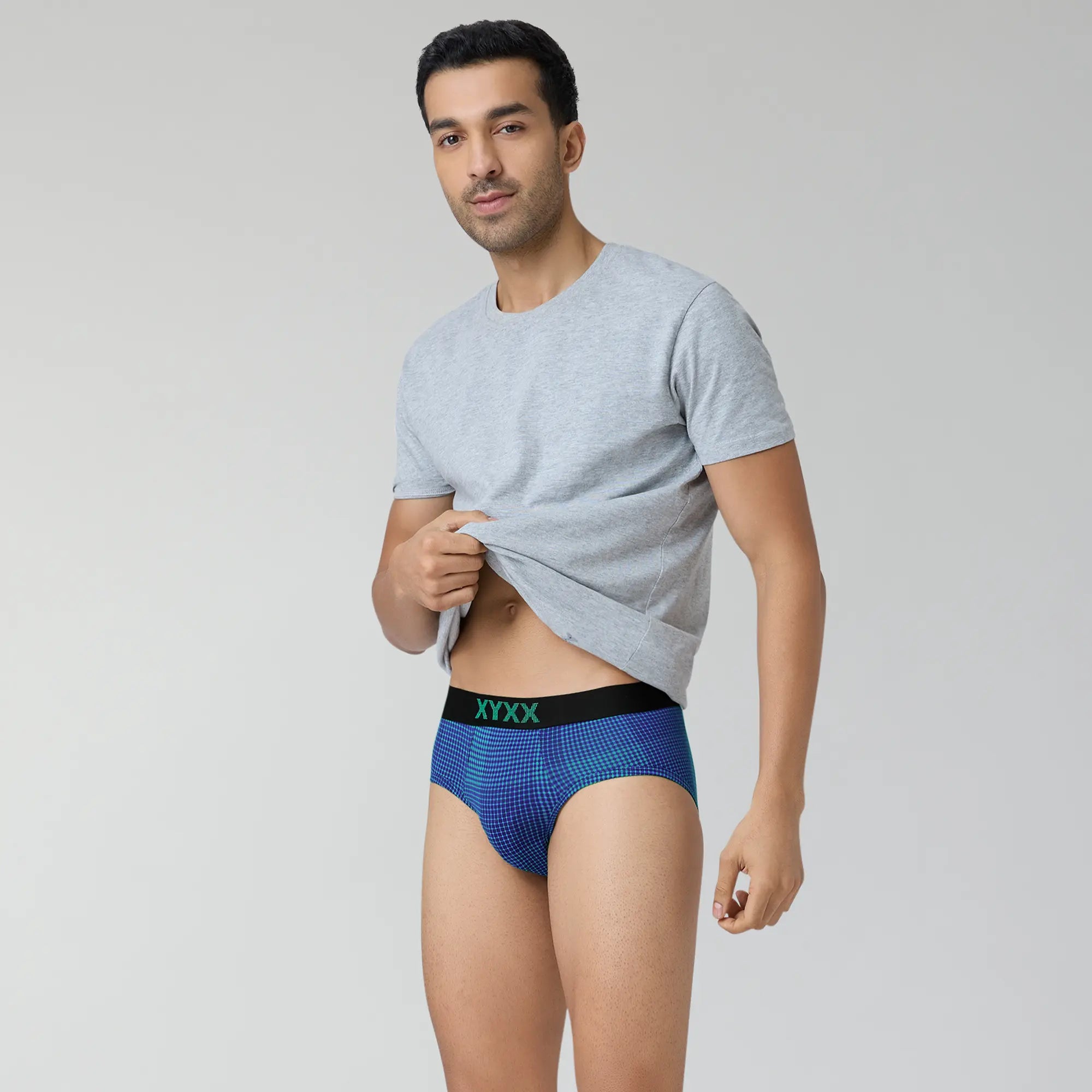 Blox Modal Briefs For Men Aqua Green - XYXX Crew