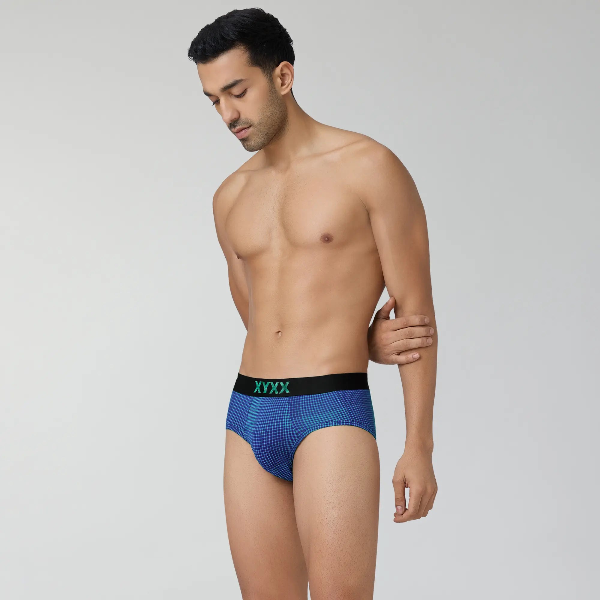 Blox Modal Briefs For Men Aqua Green - XYXX Crew