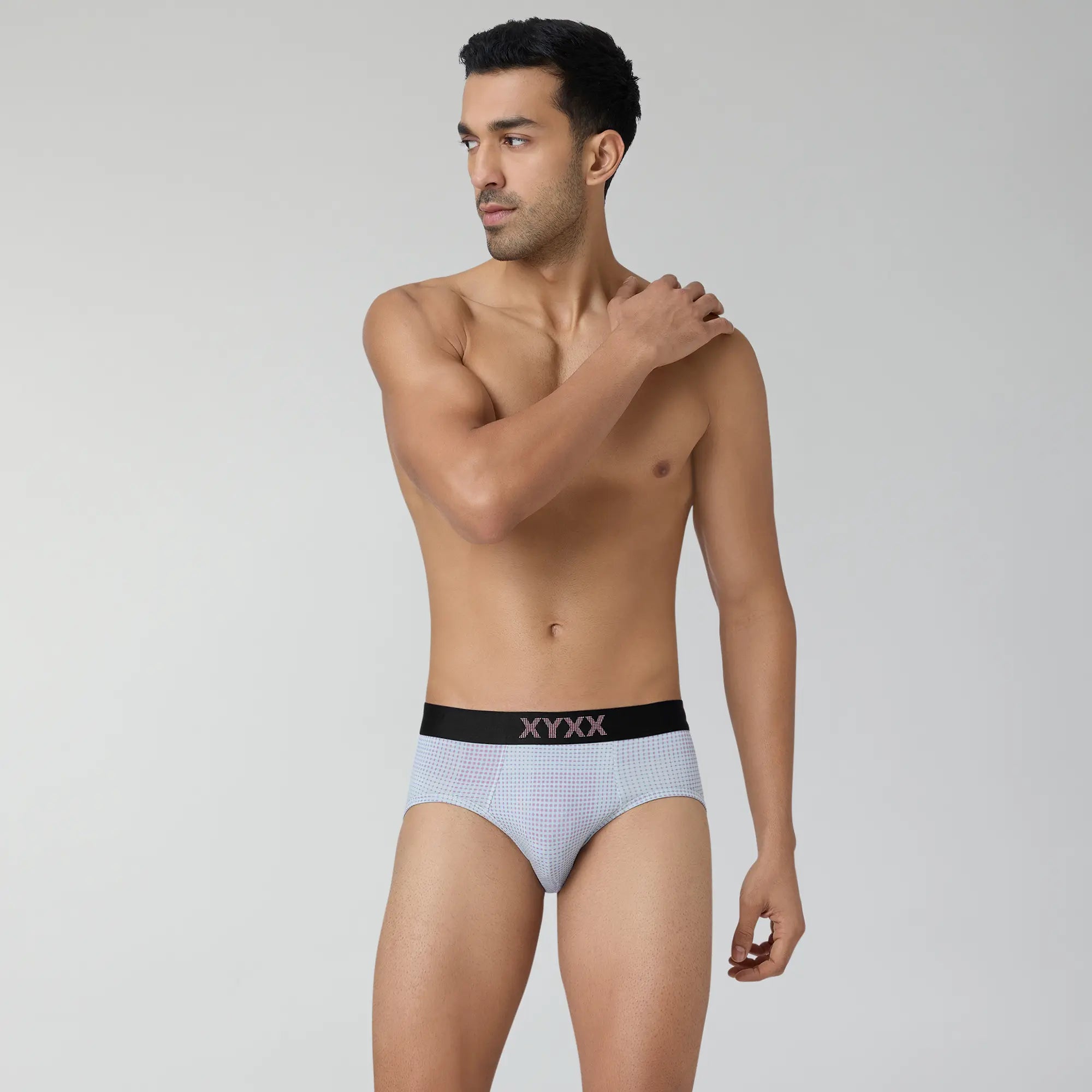 Blox Modal Briefs For Men Icy Blue - XYXX Crew