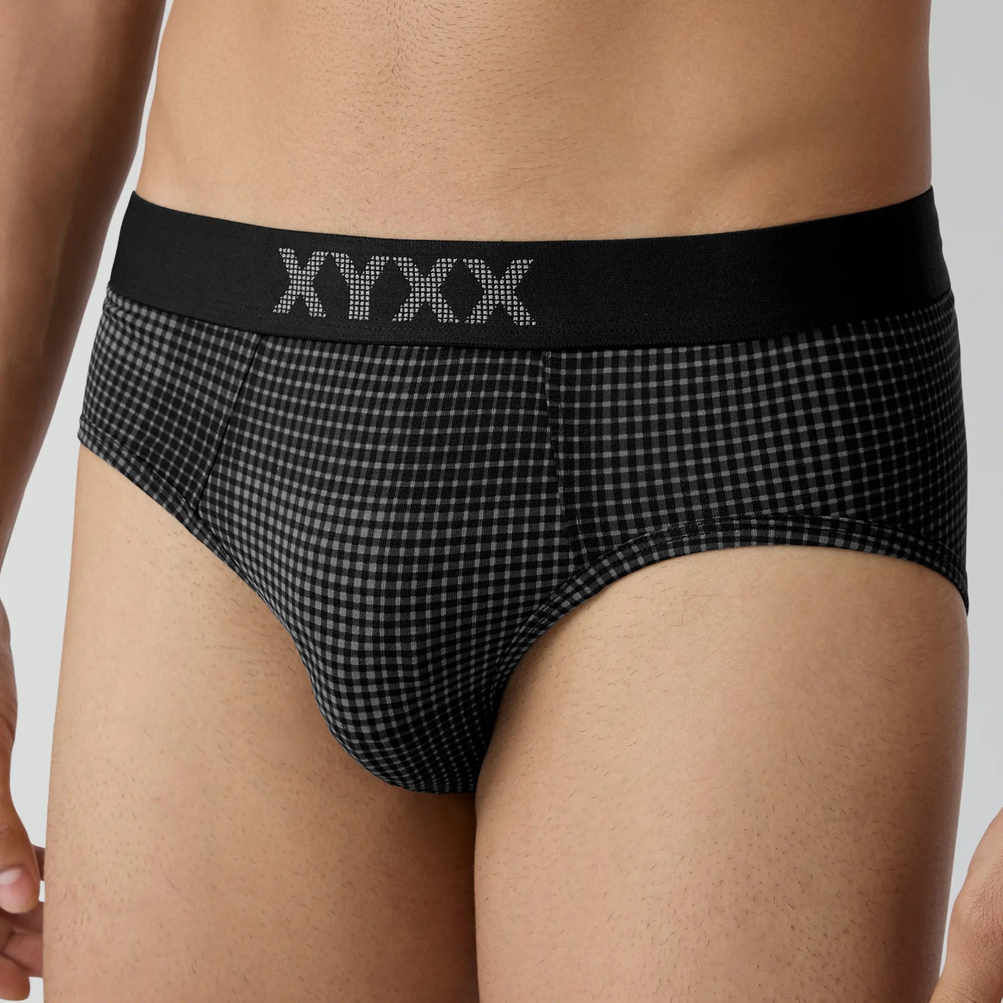 Blox Modal Briefs For Men Smoke Black - XYXX Crew