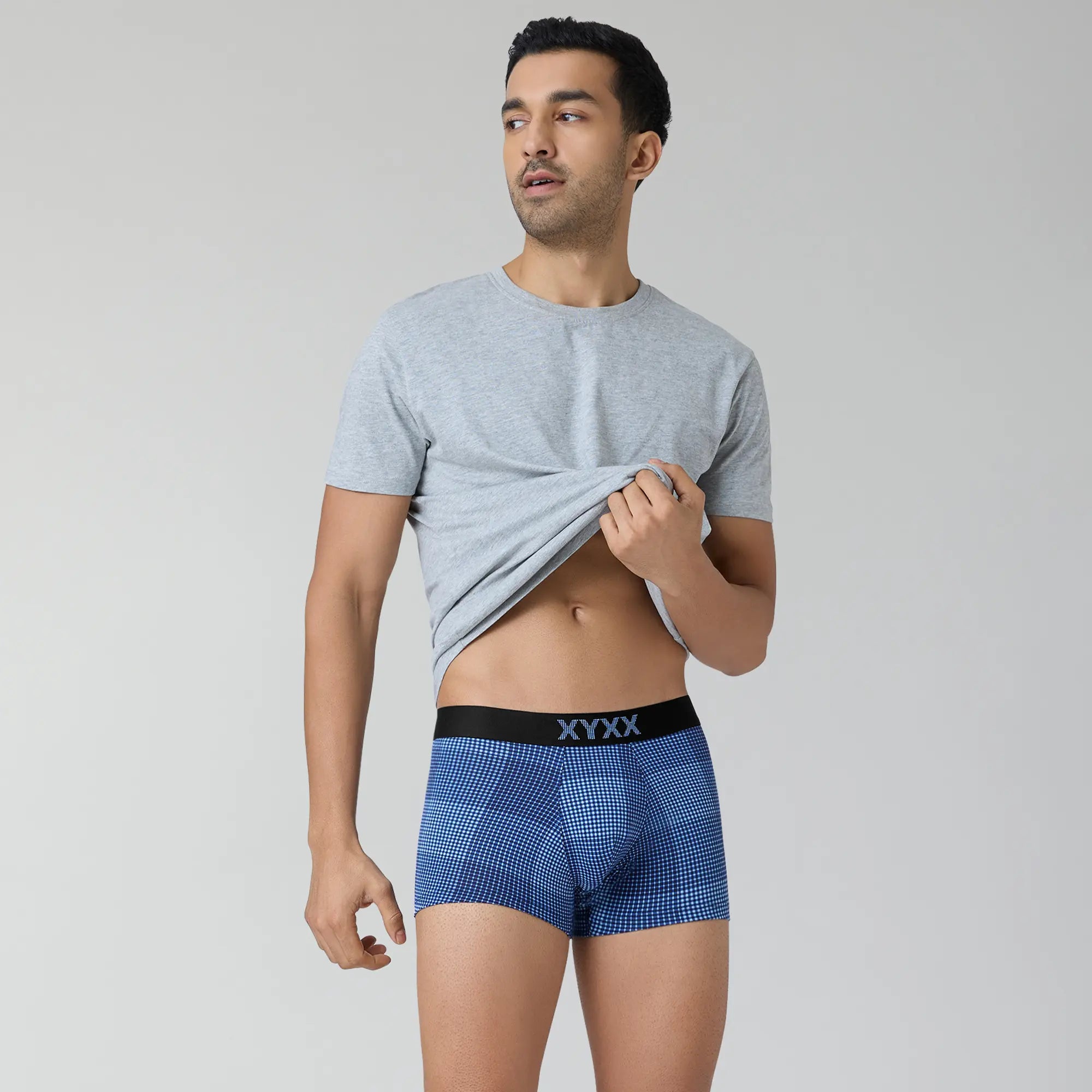 Blox Modal Trunks For Men Azure Blue - XYXX Crew