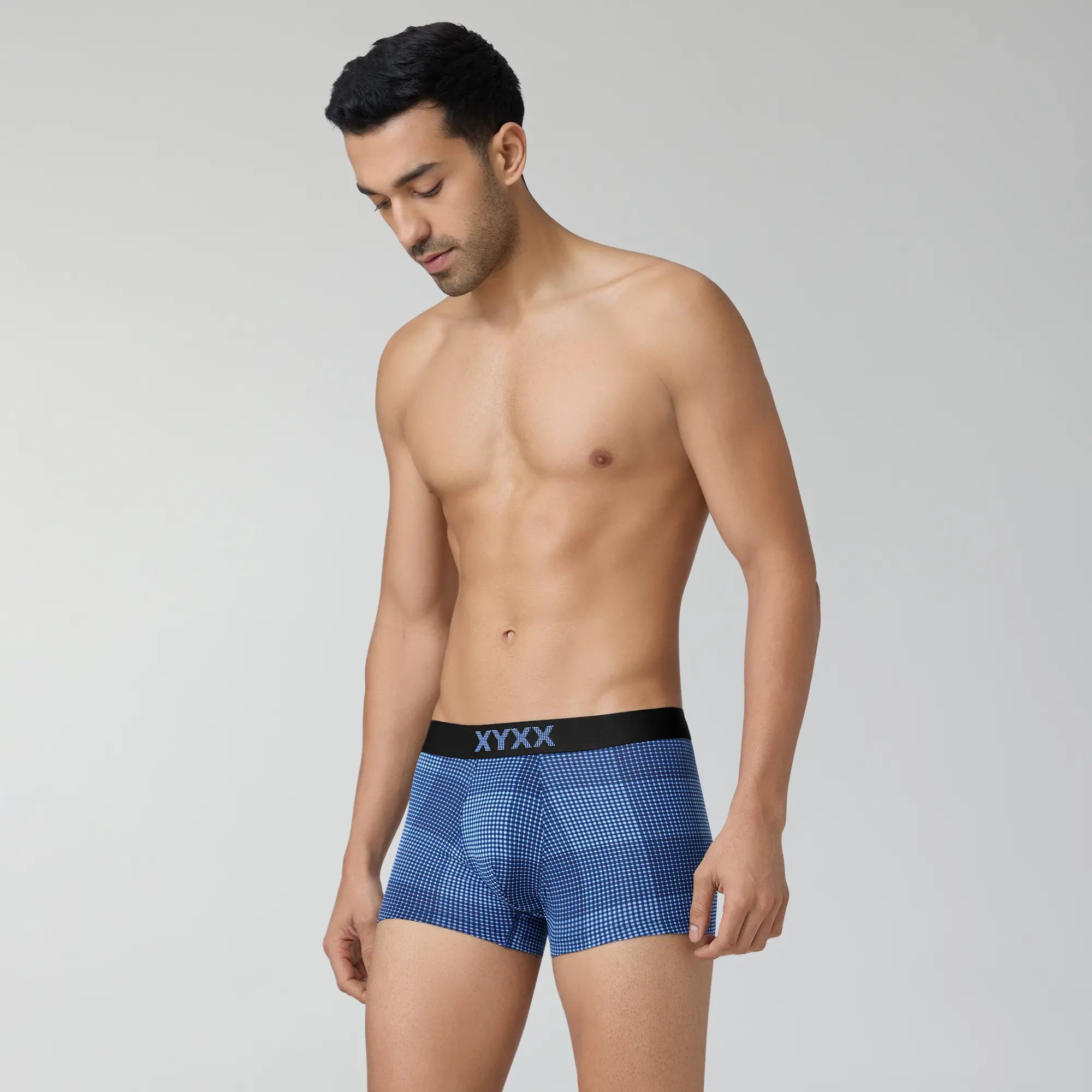 Blox Modal Trunks For Men Azure Blue - XYXX Crew