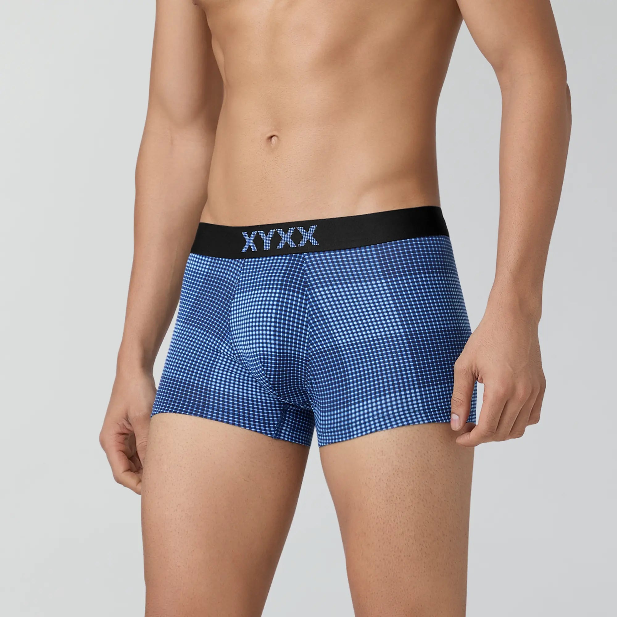 Blox Modal Trunks For Men Azure Blue - XYXX Crew