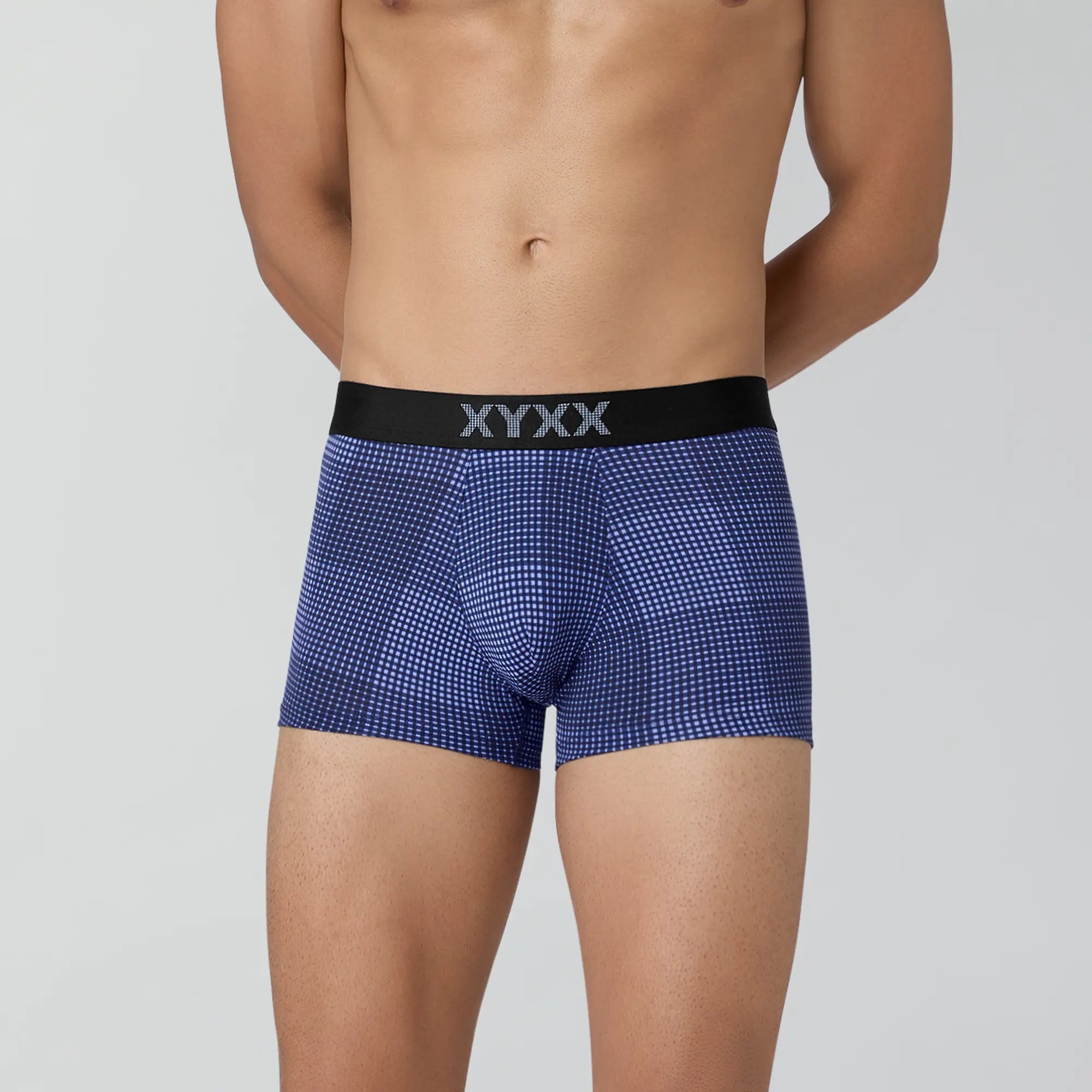 Blox Modal Trunks For Men Plum Blue - XYXX Crew