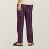 Checkmate Combed Cotton Pyjamas For Men Autumn Maroon -  XYXX Crew