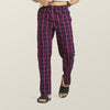 Checkmate Combed Cotton Pyjamas For Men Autumn Maroon -  XYXX Crew