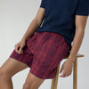 Checkmate Combed Cotton Boxer Shorts Brit Red