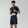 Checkmate Combed Cotton Boxer Shorts Charcoal Black