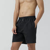 Checkmate Combed Cotton Boxer Shorts Charcoal Black