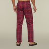 Checkmate Combed Cotton Pyjamas Brit Red