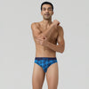 Checkmate Modal-Cotton Briefs For Men Vivid Blue -  XYXX Crew