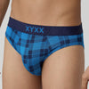 Checkmate Modal-Cotton Briefs For Men Vivid Blue -  XYXX Crew