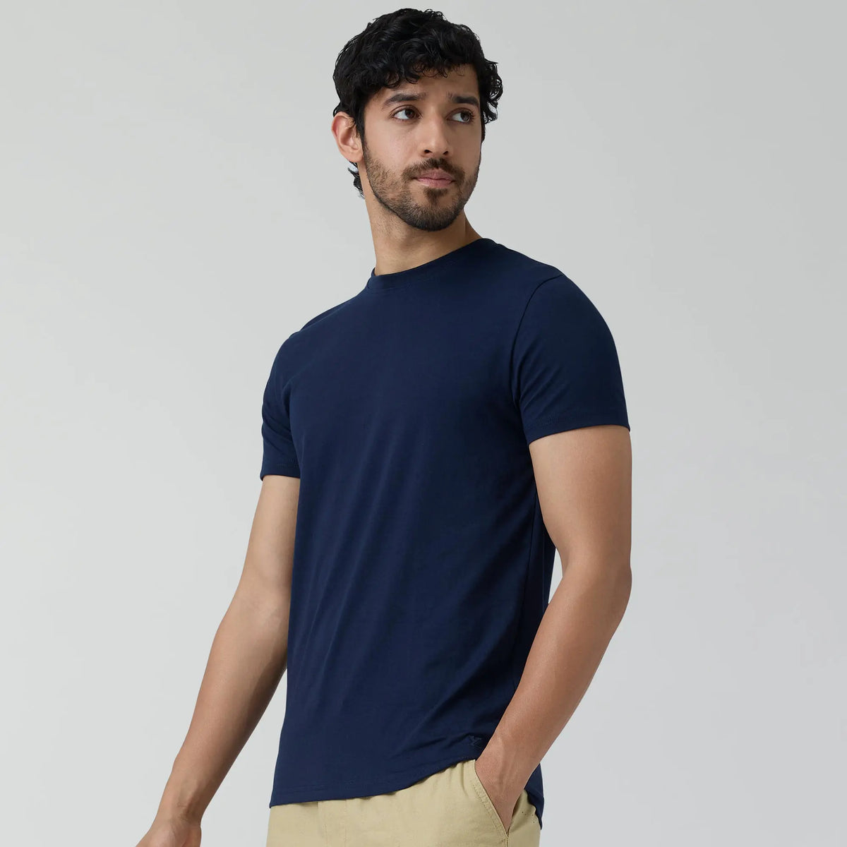 Code Cotton Rich T-shirts Midnight Blue - XYXX Crew