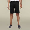 Code Cotton Rich Shorts For Men Pitch Black - XYXX Crew