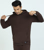 Cruze French Terry Cotton Hoodies For Men Malt Brown -  XYXX Crew