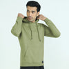 Cruze French Terry Cotton Hoodies For Men Olive Green -  XYXX Crew