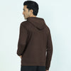 Cruze French Terry Cotton Hoodie Jackets Malt Brown
