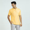 Element Combed Cotton Polo T-shirts For Men Butter Yellow - XYXX Crew