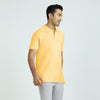 Element Combed Cotton Polo T-shirts For Men Butter Yellow - XYXX Crew