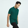 Element Combed Cotton Polo T-shirts For Men Forest Green - XYXX Crew